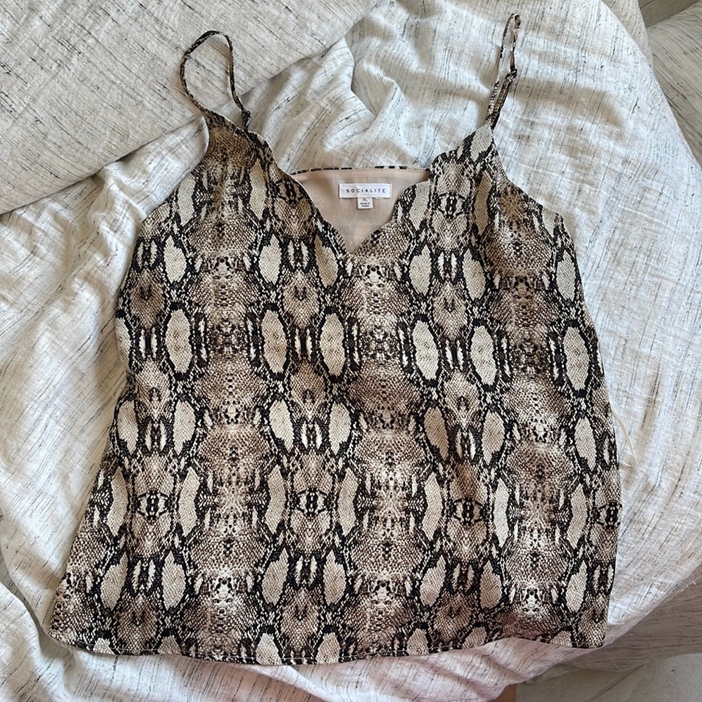 Animal print - tank top